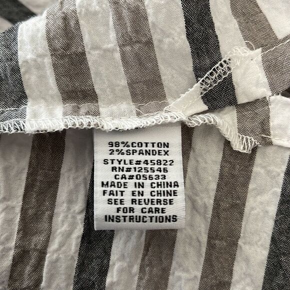 Habitat Catalina Stripe Swing Pocket Sleeveless Cowl Top - Picture 4 of 4